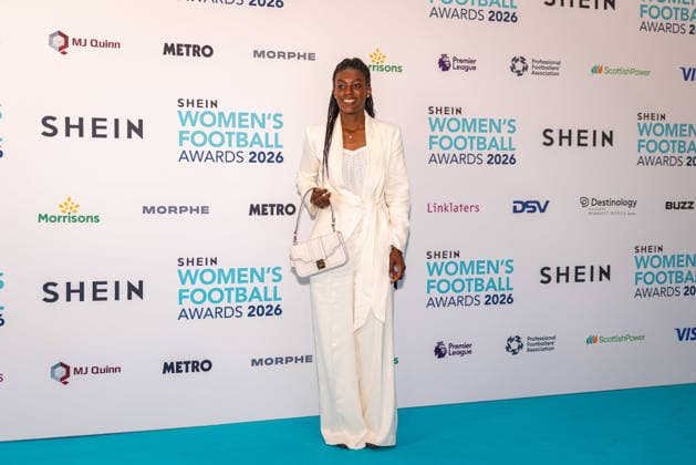 Womens Football Awards hosted at The Chancery Roswood, London, UK on 7 May 2026 Michelle Agyemang on the red carpet at the Women™s Football Awards 2026, Credit:Liam Daysh-Holmes Avalon  Copyright: xLiamxDaysh-Holmesx xAvalonx 1097209095