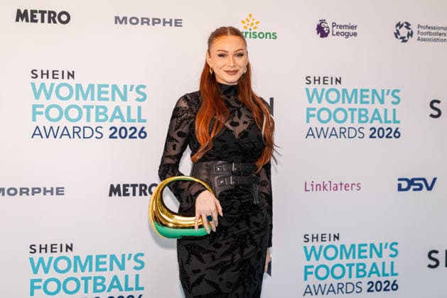 Womens Football Awards hosted at The Chancery Roswood, London, UK on 7 May 2026 Eleanor (aka Elz the Witch) on the red carpet at the Women™s Football Awards 2026, Credit:Liam Daysh-Holmes Avalon  Copyright: xLiamxDaysh-Holmesx xAvalonx 1097209235