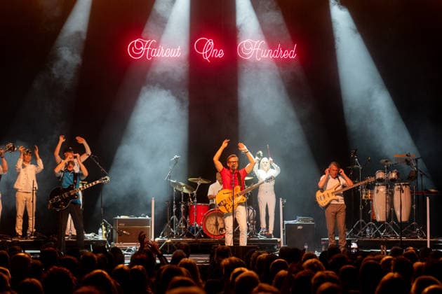 Haircut One Hundred in concert at Cambridge Corn Exchange in Cambridge, UK on 07 May 2026 Graham Jones, Nick Heyward, Blair Cunningham, Les Nemes at Haircut One Hundred in concert at Cambridge Corn Exchange in Cambridge, UK on 07 May 2026, Credit:Stephen Keable Avalon UK, Cambridgeshire, Cambridge, Cambridge Corn Exchange  Copyright: xStephenxKeablex xAvalonx 1097201218
