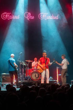 Haircut One Hundred in concert at Cambridge Corn Exchange in Cambridge, UK on 07 May 2026 Graham Jones, Nick Heyward, Blair Cunningham, Les Nemes at Haircut One Hundred in concert at Cambridge Corn Exchange in Cambridge, UK on 07 May 2026, Credit:Stephen Keable Avalon UK, Cambridgeshire, Cambridge, Cambridge Corn Exchange  Copyright: xStephenxKeablex xAvalonx 1097201233