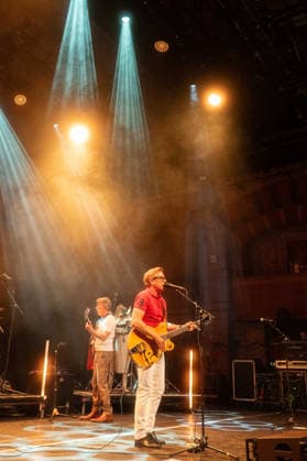 Haircut One Hundred in concert at Cambridge Corn Exchange in Cambridge, UK on 07 May 2026 Nick Heyward at Haircut One Hundred in concert at Cambridge Corn Exchange in Cambridge, UK on 07 May 2026, Credit:Stephen Keable Avalon UK, Cambridgeshire, Cambridge, Cambridge Corn Exchange  Copyright: xStephenxKeablex xAvalonx 1097201353
