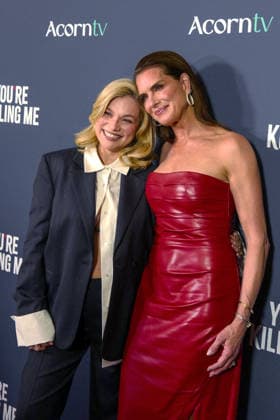 You re Killing Me in New York New York NY May 7 Brooke Shields Amalia Williamson at The Premiere of You re Killing Me in NYC on May 7, 2026 Credit Camara Porter AdMedia 455687 2026 05 07 New York United States  Copyright: xAdMediax STAR_455687_017