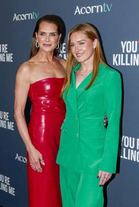 You re Killing Me in New York New York Ny May 7 Brooke Shields and Rowan Henchy at The Premiere of You re Killing Me in NYC on May 7, 2026 Credit Camara Porter AdMedia 455687 2026 05 07 New York Etats Unis  Copyright: xAdMediax STAR_455687_023