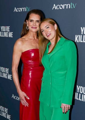 You re Killing Me in New York New York Ny May 7 Brooke Shields and Rowan Henchy at The Premiere of You re Killing Me in NYC on May 7, 2026 Credit Camara Porter AdMedia 455687 2026 05 07 New York Etats Unis  Copyright: xAdMediax STAR_455687_025