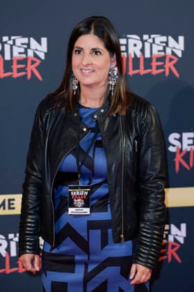 Sarah Stockhausen at the premiere of Serienkiller Die True Crime exhibition at Oskar Jäger Straße 99 Cologne, 07 05 2026 Foto:xR.xSchmiegeltx xFuturexImagex serienkiller_6502