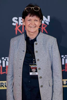 Monika Bodmann at the premiere of Serienkiller Die True Crime exhibition at Oskar Jäger Straße 99 Cologne, 07 05 2026 Foto:xR.xSchmiegeltx xFuturexImagex serienkiller_6503