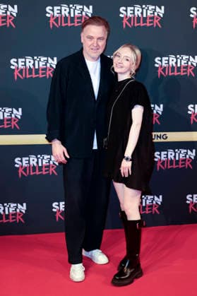 Burkhard Benecken and Lena Marie Benecken at the premiere of Serienkiller Die True Crime exhibition at Oskar Jäger Straße 99 Cologne, 07 05 2026 Foto:xR.xSchmiegeltx xFuturexImagex serienkiller_6529
