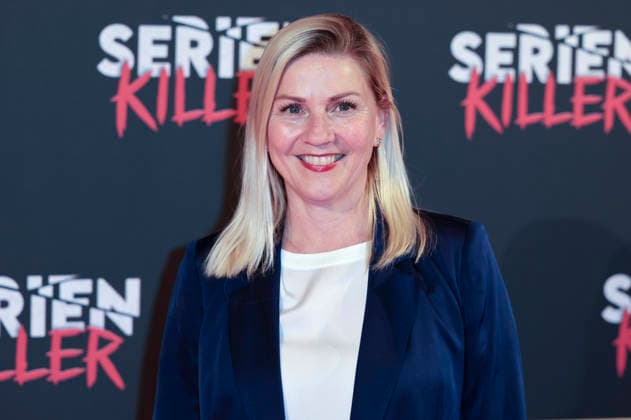 Aleksandra Bechtel at the premiere of Serienkiller Die True Crime exhibition at Oskar Jäger Straße 99 Cologne, 07 05 2026 Foto:xR.xSchmiegeltx xFuturexImagex serienkiller_6537