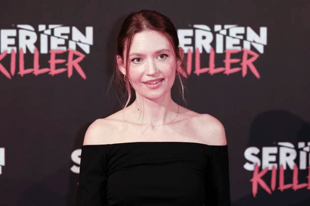Amrei Haardt at the premiere of Serienkiller Die True Crime exhibition at Oskar Jäger Straße 99 Cologne, 07 05 2026 Foto:xR.xSchmiegeltx xFuturexImagex serienkiller_6565