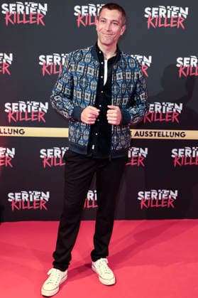 Florian Thunemann at the premiere of Serienkiller Die True Crime exhibition at Oskar Jäger Straße 99 Cologne, 07 05 2026 Foto:xR.xSchmiegeltx xFuturexImagex serienkiller_6571