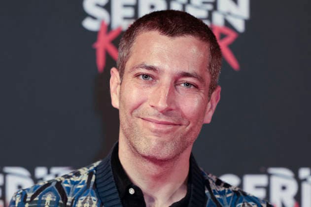 Florian Thunemann at the premiere of Serienkiller Die True Crime exhibition at Oskar Jäger Straße 99 Cologne, 07 05 2026 Foto:xR.xSchmiegeltx xFuturexImagex serienkiller_6577