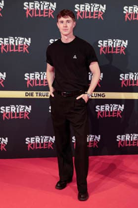 Robin Schick at the premiere of Serial Killer The True Crime Exhibition at Oskar Jäger Straße 99 Cologne, 07 05 2026 Foto:xR.xSchmiegeltx xFuturexImagex serienkiller_6582