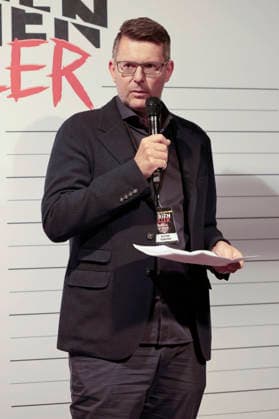Oliver Forster at the premiere of Serienkiller Die True Crime exhibition at Oskar Jäger Straße 99 Cologne, 07 05 2026 Foto:xR.xSchmiegeltx xFuturexImagex serienkiller_6588