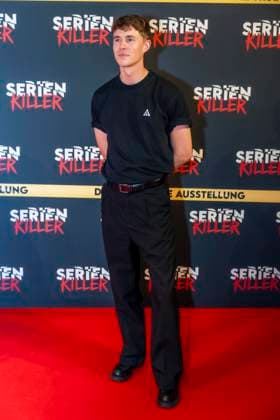 ABB SERIAL KILLER Robin Schick Actor at the opening of the True Crime Exhibition Serial Killer on 07 05 2026 in Cologne Ehrenfeld NRW Germany