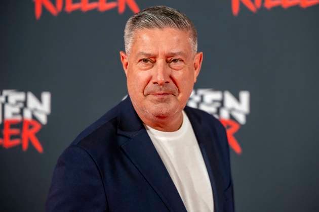 ABB SERIENKILLER Joachim Llambi juror and presenter, guest at the opening of the True Crime exhibition Serien Killer on 07 05 2026 in Cologne Ehrenfeld NRW Germany