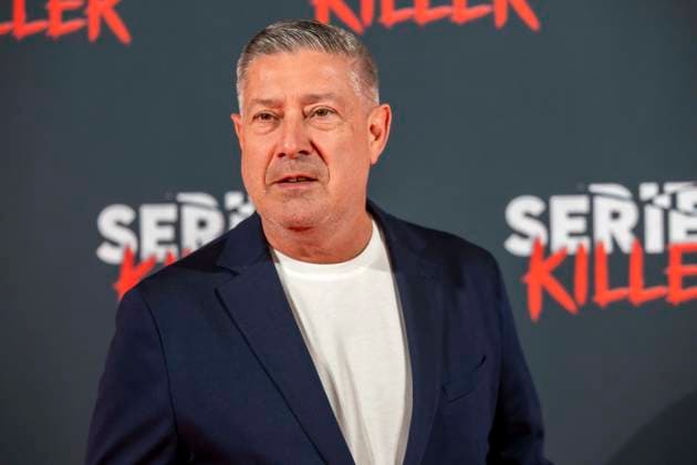 ABB SERIENKILLER Joachim Llambi juror and presenter, guest at the opening of the True Crime exhibition Serien Killer on 07 05 2026 in Cologne Ehrenfeld NRW Germany