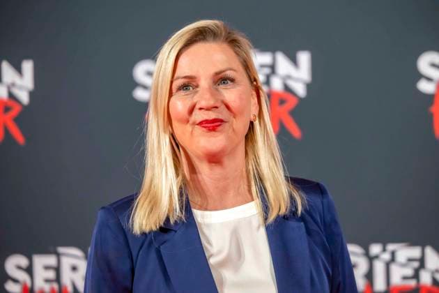 ABB SERIENKILLER Alexsandra Bechtel Moderator at the opening of the True Crime exhibition Serien Killer on 07 05 2026 in Cologne Ehrenfeld NRW Germany