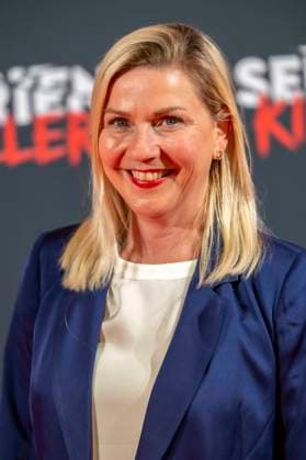 ABB SERIENKILLER Alexsandra Bechtel Moderator at the opening of the True Crime exhibition Serien Killer on 07 05 2026 in Cologne Ehrenfeld NRW Germany