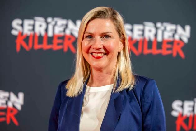 ABB SERIENKILLER Alexsandra Bechtel Moderator at the opening of the True Crime exhibition Serien Killer on 07 05 2026 in Cologne Ehrenfeld NRW Germany