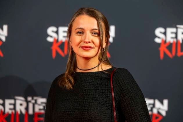 ABB SERIENKILLER Amrei Haardt Actress at the opening of the True Crime exhibition Serial Killer on 07 05 2026 in Cologne Ehrenfeld NRW Germany