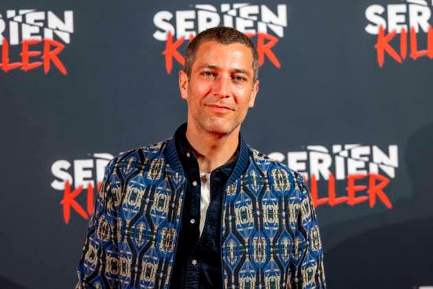 ABB SERIENKILLER Florian Thunemann actor as guest at the opening of the True Crime exhibition Serien Killer on 07 05 2026 in Cologne Ehrenfeld NRW Germany