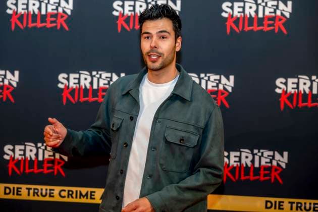 ABB SERIAL KILLER Riccardo Vaccaro host at the opening of the True Crime exhibition Serial Killer on 07 05 2026 in Cologne Ehrenfeld NRW Germany