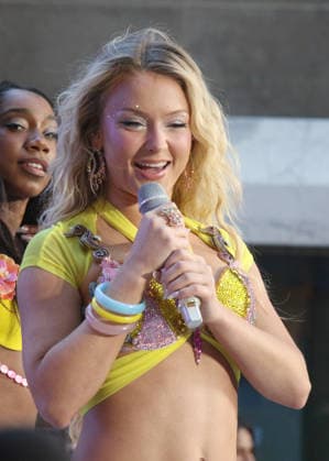 NEW YORK, NY- MAY 8: Zara Larsson performs on NBC s Today Show Citi Concert Series on May 8, 2026 at Today Plaza in New York City. Copyright: xRWx