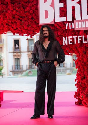 Global Premiere of Berlin and Netflixs La Dama del Armino Singer Israel Fernández poses on the red carpet at the Global Premiere of Berlin and Netflixs La Dama del Armino A 08 MAY 2026, in Seville Andalusia, Spain The global premiere of the second season of the spin off of La casa de papel , entitled Berlin and the Lady of Armino , which takes place this Friday and Saturday, will host several outstanding events in Seville 08 MAY 2026 María José Ló Sevilla Andalucia, Espana Sevilla Andalucia, Espana Espana Espana  Copyright: xMariaxJosÃ xLopezx 7508944