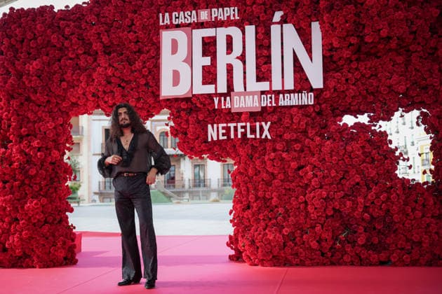 Global Premiere of Berlin and Netflixs La Dama del Armino Singer Israel Fernández poses on the red carpet at the Global Premiere of Berlin and Netflixs La Dama del Armino A 08 MAY 2026, in Seville Andalusia, Spain The global premiere of the second season of the spin off of La casa de papel , entitled Berlin and the Lady of Armino , which takes place this Friday and Saturday, will host several outstanding events in Seville 08 MAY 2026 María José Ló Sevilla Andalucia, Espana Sevilla Andalucia, Espana Espana Espana  Copyright: xMariaxJosÃ xLopezx 7508945