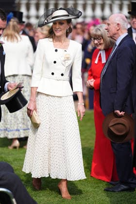 The Prince and Princess of Wales attend a Garden Party The Prince and Princess of Wales attend a Garden Party to celebrate frontline workers from across the United Kingdom, at Buckingham Palace, London, UK, on the 8th May 2026. Picture by Aaron Chown WPA-Pool London Buckingham Palace London United Kingdom  WHA-0817