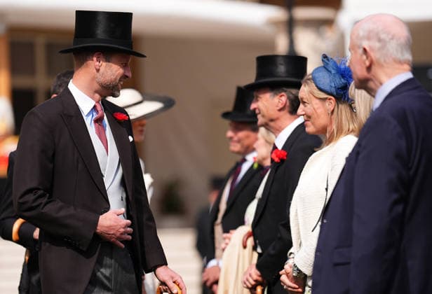 The Prince and Princess of Wales attend a Garden Party The Prince and Princess of Wales attend a Garden Party to celebrate frontline workers from across the United Kingdom, at Buckingham Palace, London, UK, on the 8th May 2026. Picture by Aaron Chown WPA-Pool London Buckingham Palace London United Kingdom  WHA-0817
