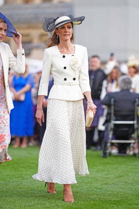 Royal Garden Party at Buckingham Palace The Princess of Wales during a Royal Garden Party at Buckingham Palace, London, to celebrate frontline workers from across the United Kingdom and recognise the dedication and contribution of those who serve their communities through volunteering, supporting charitable causes and working for emergency services. Picture date: Friday May 8, 2026., Credit:Aaron Chown PA ROTA - B68 Avalon UK, London  Copyright: xAaronxChownx xPAxROTAx-xB68x xAvalonx 1097413619