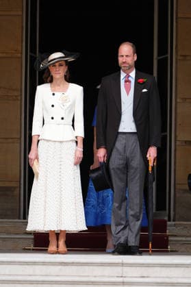 Royal Garden Party at Buckingham Palace The Prince and Princess of Wales during a Royal Garden Party at Buckingham Palace, London, to celebrate frontline workers from across the United Kingdom and recognise the dedication and contribution of those who serve their communities through volunteering, supporting charitable causes and working for emergency services. Picture date: Friday May 8, 2026., Credit:Aaron Chown PA ROTA - B68 Avalon UK, London  Copyright: xAaronxChownx xPAxROTAx-xB68x xAvalonx 1097414200