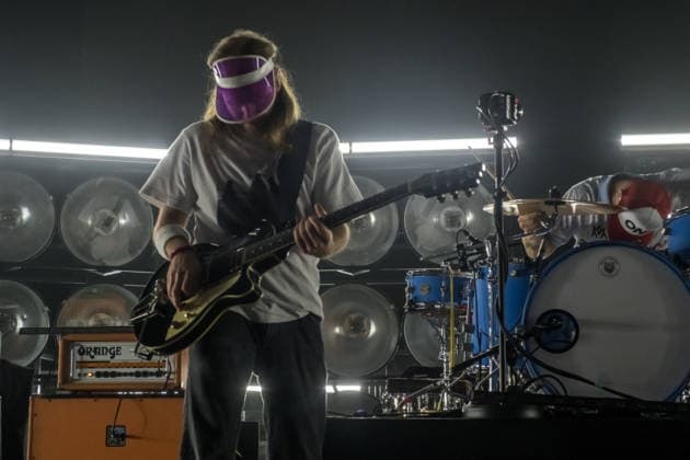 The band Sportfreunde Stiller with Peter Brugger, Florian Weber and Rüdiger Linhof during their concert at Haus Auensee in Leipzig on May 8, 2026 The recordings were made as part of the current 30 wonderful years tour 2026 of the Munich indie rock band Sportfreunde Stiller 2026
