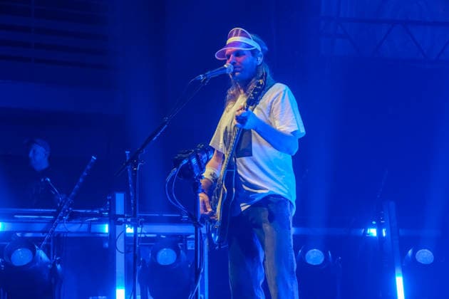 The band Sportfreunde Stiller with Peter Brugger, Florian Weber and Rüdiger Linhof during their concert at Haus Auensee in Leipzig on May 8, 2026 The recordings were made as part of the current 30 wonderful years tour 2026 of the Munich indie rock band Sportfreunde Stiller 2026