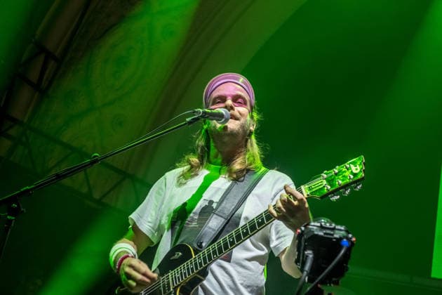 The band Sportfreunde Stiller with Peter Brugger, Florian Weber and Rüdiger Linhof during their concert at Haus Auensee in Leipzig on May 8, 2026 The recordings were made as part of the current 30 wonderful years tour 2026 of the Munich indie rock band Sportfreunde Stiller 2026