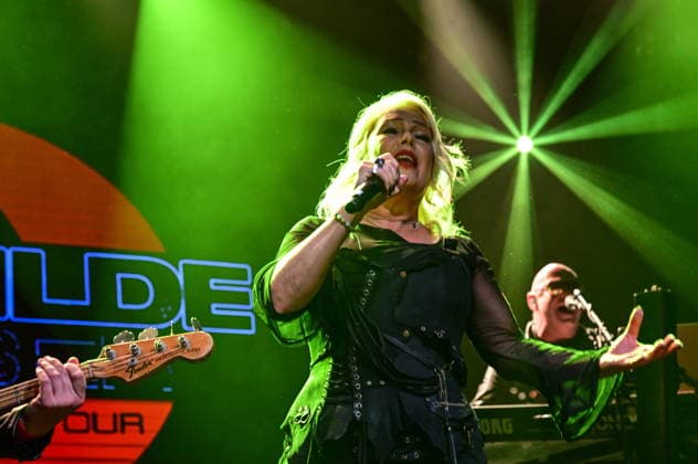 Zagreb, Croatia, 080526. English pop star Kim Wilde held a concert at the Culture Factory. Photo: Ivana Grgic CROPIX Copyright: xxIvanaxGrgicx xCROPIXx kim_wilde27-080526