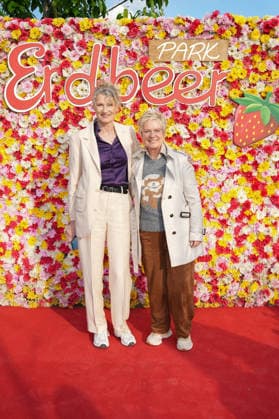 VIP evening at Gertrudenhof Strawberry Park Heike Meier Henkel and Birgit Lechtermann at the VIP evening at Gertrudenhof Strawberry Park on 08 05 2026 in Huerth Hürth Gertrudenhof Strawberry Park North Rhine-Westphalia