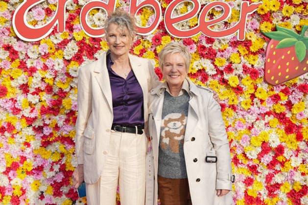 VIP evening at Gertrudenhof Strawberry Park Heike Meier Henkel and Birgit Lechtermann at the VIP evening at Gertrudenhof Strawberry Park on 08 05 2026 in Huerth Hürth Gertrudenhof Strawberry Park North Rhine-Westphalia