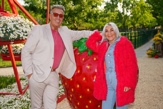 VIP evening at Gertrudenhof Strawberry Park Elke Frank Fussbroich at the VIP evening at Gertrudenhof Strawberry Park on 08 05 2026 in Huerth Hürth Gertrudenhof Strawberry Park North Rhine-Westphalia
