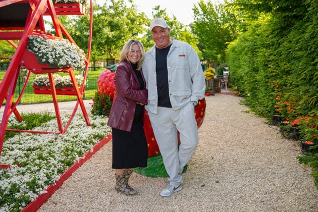 VIP evening at Gertrudenhof Strawberry Park Annemie Herren and Ramon Ademes at the VIP evening at Gertrudenhof Strawberry Park on 08 05 2026 in Huerth Hürth Gertrudenhof Strawberry Park North Rhine-Westphalia