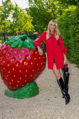VIP evening at the Gertrudenhof Strawberry Park Annika Gassner at the VIP evening at the Gertrudenhof Strawberry Park on 08 05 2026 in Huerth Hürth Gertrudenhof Strawberry Park North Rhine-Westphalia