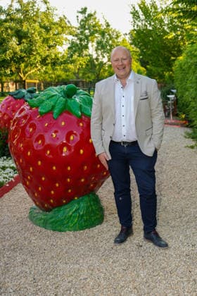 VIP evening at Gertrudenhof Strawberry Park Peter Zens at the VIP evening at Gertrudenhof Strawberry Park on 08 05 2026 in Huerth Hürth Gertrudenhof Strawberry Park North Rhine-Westphalia