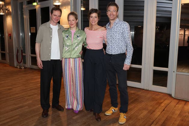 The ensemble at the premiere party Maik Solbach, Tessa Mittelstaedt, Julia Bremermann and Heiko Ruprecht, premiere party of the comedy 53 Sundays with prominent guests at the Komödie Winterhuder Fährhaus, Hamburg 8 5 2026