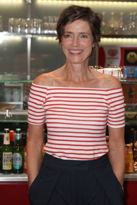 Actress Julia Bremermann at the premiere party of the comedy 53 Sundays with prominent guests at the Komödie Winterhuder Fährhaus, Hamburg 8 5 2026