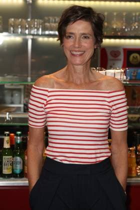 Actress Julia Bremermann at the premiere party of the comedy 53 Sundays with prominent guests at the Komödie Winterhuder Fährhaus, Hamburg 8 5 2026