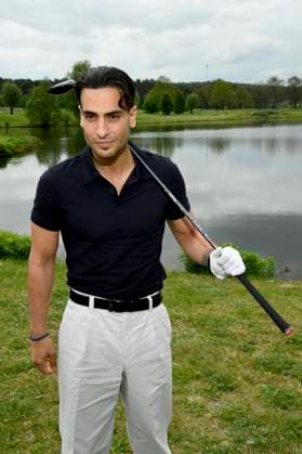 ABB PROMIGOLF Timur Uelker actor as guest at the first Charity Promi AM Golfrunier zu gunstemn von Kinderwohl Berlin und Geka e V at the Golf und Country Club am Motzener See in Mittenwalde Brandenburg on 09 05 2026 Brandenburg Germany