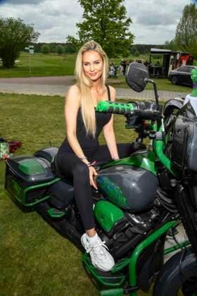 ABB PROMIGOLF Jenice Saengerin as guest at the first charity celebrity AM golf tournament for the benefit of Kinderwohl Berlin and Geka e V at the Golf und Country Club am Motzener See in Mittenwalde Brandenburg on 09 05 2026 Brandenburg Germany