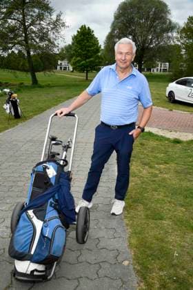 ABB PROMIGOLF Klaus Wowereit ex mayor as guest at the first charity celebrity AM golf tournament for the benefit of Kinderwohl Berlin and Geka e V at the Golf und Country Club am Motzener See in Mittenwalde Brandenburg on 09 05 2026 Brandenburg Germany