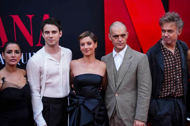 Gala Jarana en el Guadalquivir for the global premiere of Berlin and the lady of Armino Seville Pedro Alonso, Michelle Jenner, Tristán Ulloa, Begona Vargas, Julio Pena Fernández, Joel Sánchez, José Luis García Pérez, Marta Nieto and Álvaro Morte during the gala Jarana en el Guadalquivir for the global premiere of Berlin and the lady of Armino on May 9, 2026 in Seville Andalusia, Spain The global premiere of the second season of the spin off of La casa de papel , entitled Berlín y la dama del armino , which is being held yesterday Friday and today, Saturday, will host several outstanding events in Seville Today Saturday, this event has taken place on the Guadalquivir River starting with a red carpet on which have paraded besides the cast, V Copyright: xMariaxJosà xLopezx 7511766
